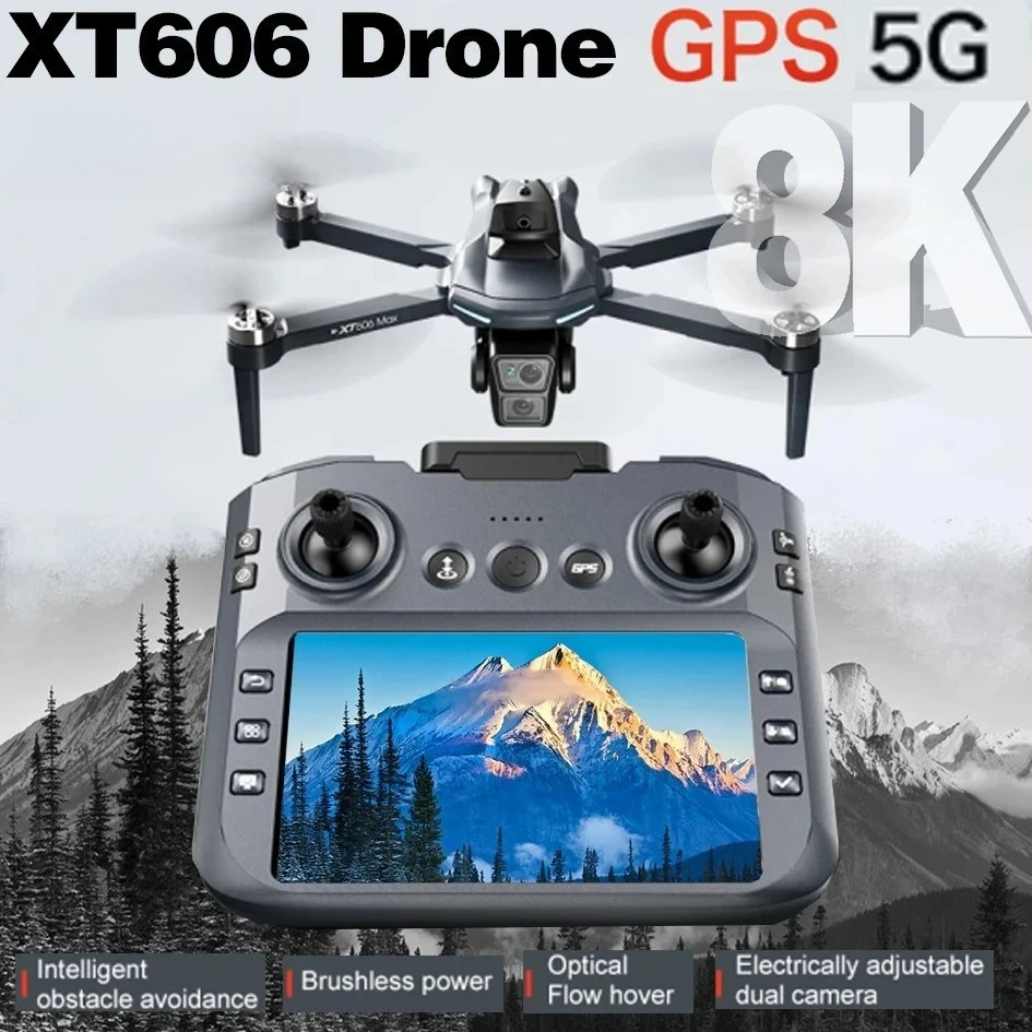 Drone Gps Mount - 오리지널 XT606 드론 전문가용 8K HD