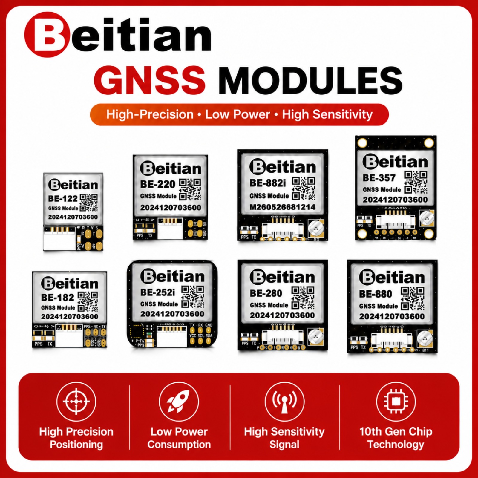 Drone Gps Module - 드론 비행 컨트롤러 GPS BeiDou GLONASS용
