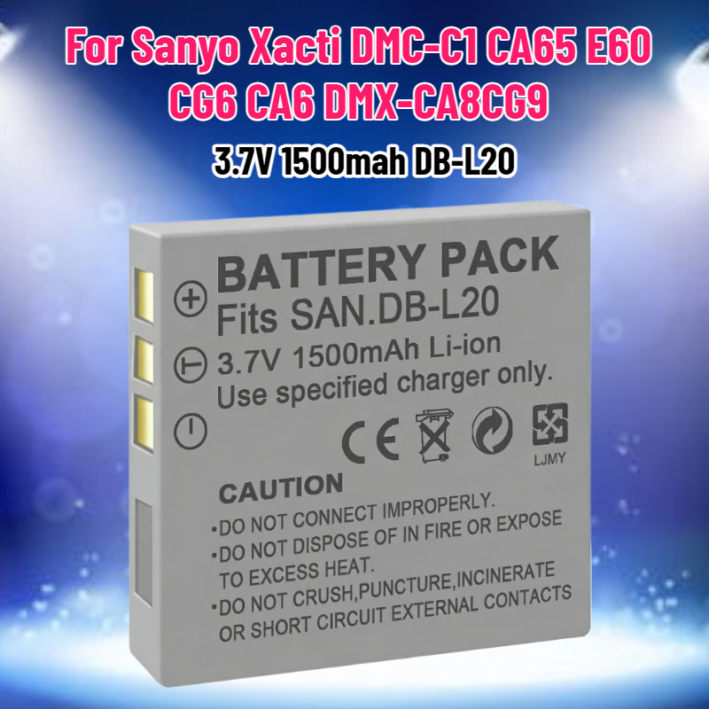 Drone Battery - 3.7V 1500mAh DB-L20 배터리 (산요 엑스액티