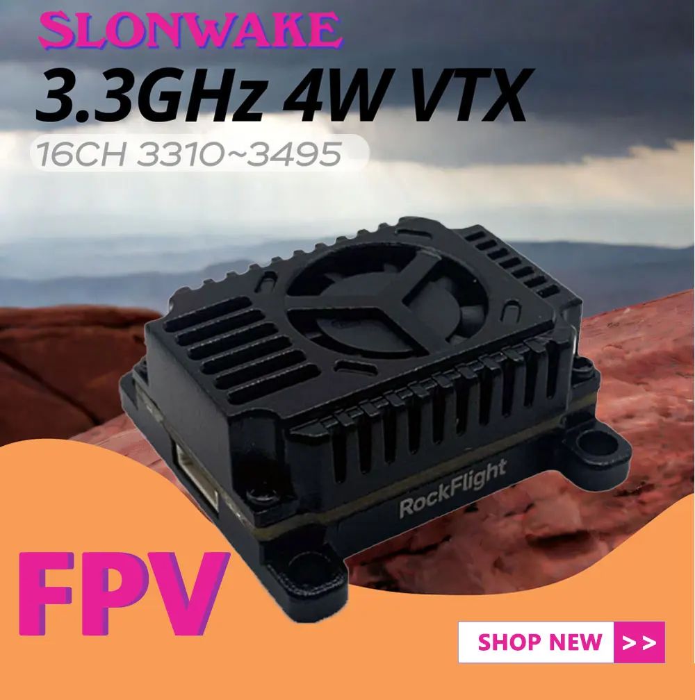 SLONWAKE FPV 3.3G 16채널 4000mW  - Drone Frame 리뷰 및 가격