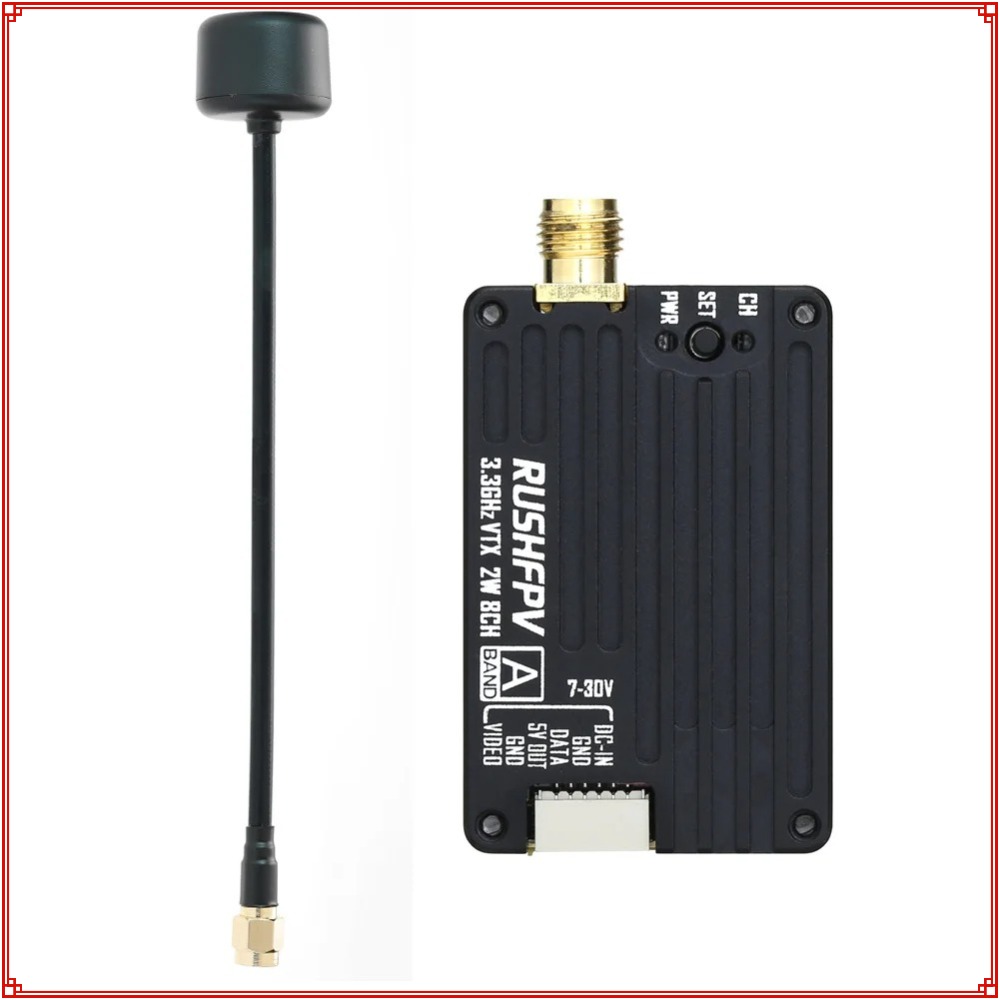 2026 신형 RUSHFPV 3.3G 2W VTX 송신 - Drone Receiver 리뷰 및 가격