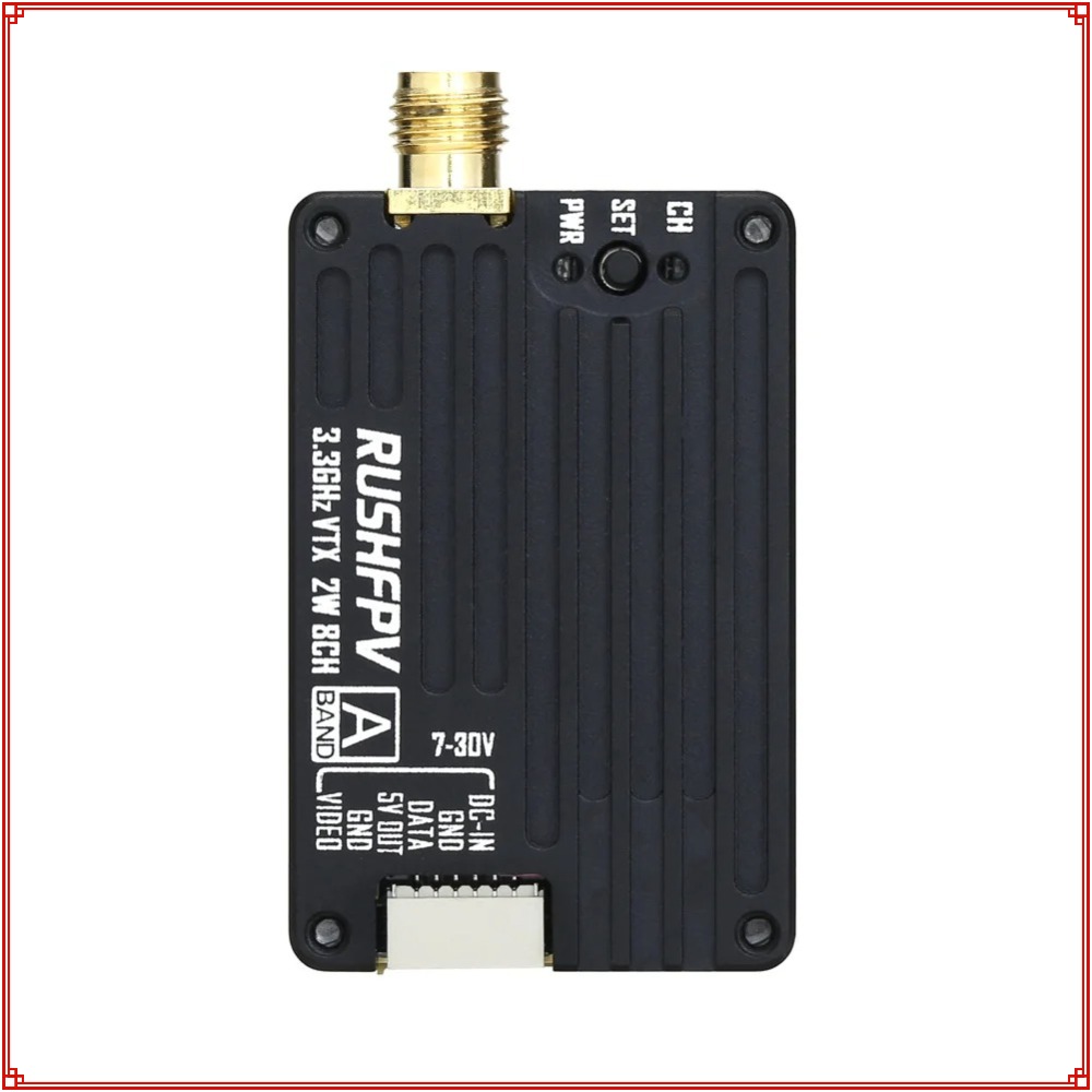 2026 신형 RUSHFPV 3.3G 2W VTX 송신 - Drone Receiver 리뷰 및 가격