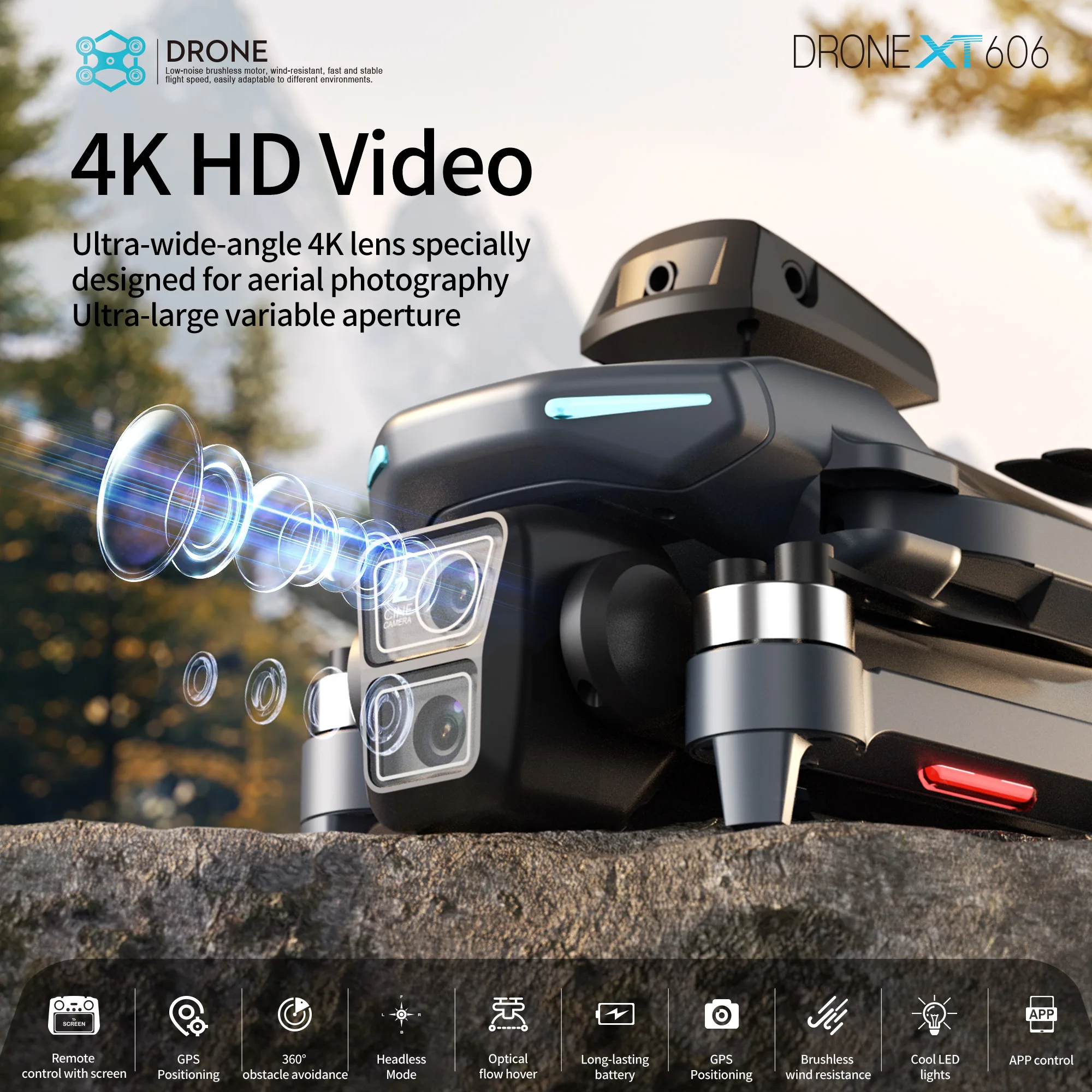 오리지널 XT606 MAX GPS 드론 4K 프로페셔널 - Drone Gps Mount 리뷰 및 가격