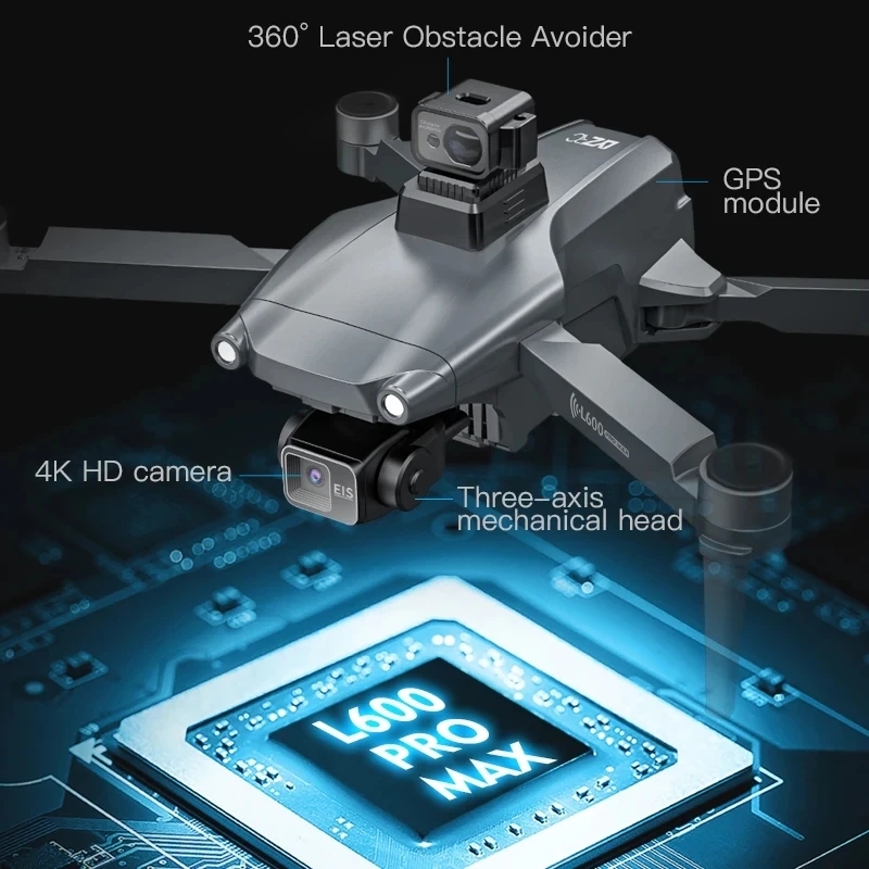 L600 PRO MAX GPS 드론 전문 4K 3축 P - Drone Gps Module 리뷰 및 가격