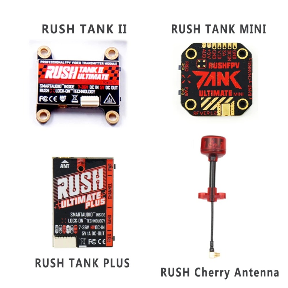 RUSH TANK Ultimate II/Mini/PLU - Drone Frame 리뷰 및 가격